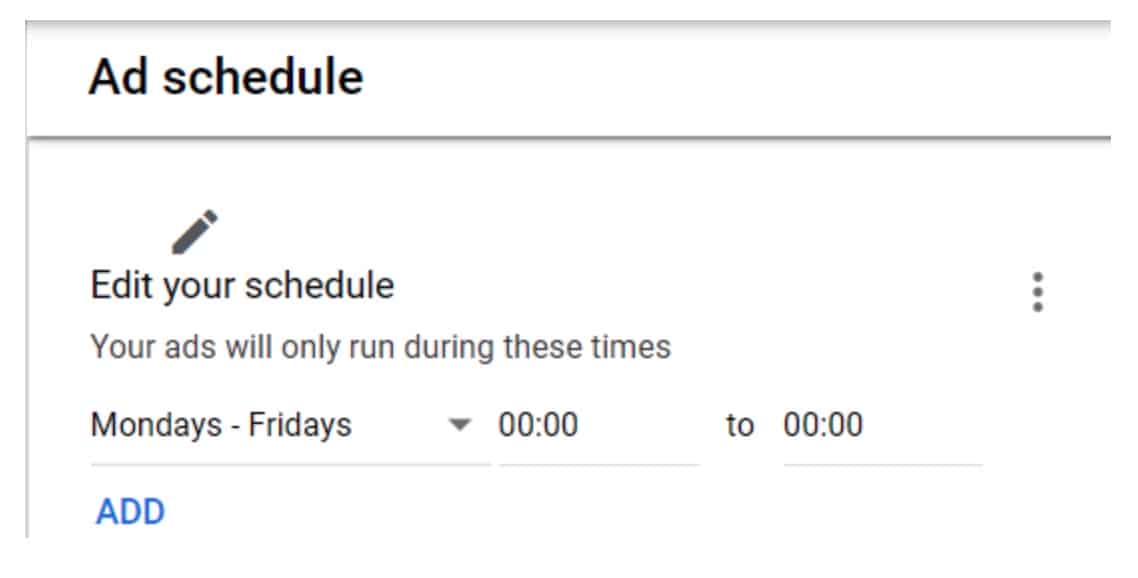 ad-schedule